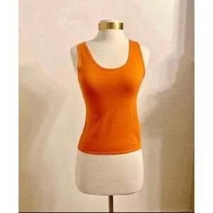 Vintage 1970s Cabaret Scoop Neck Tank Top